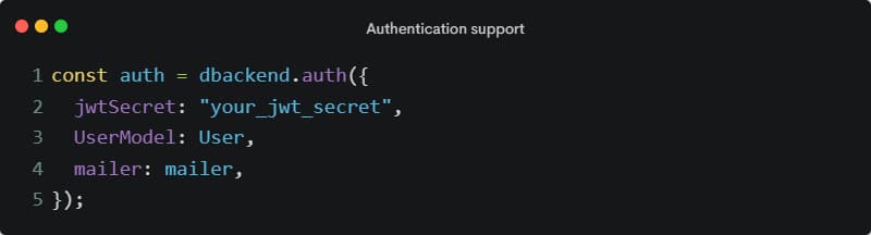 JWT middleware code example